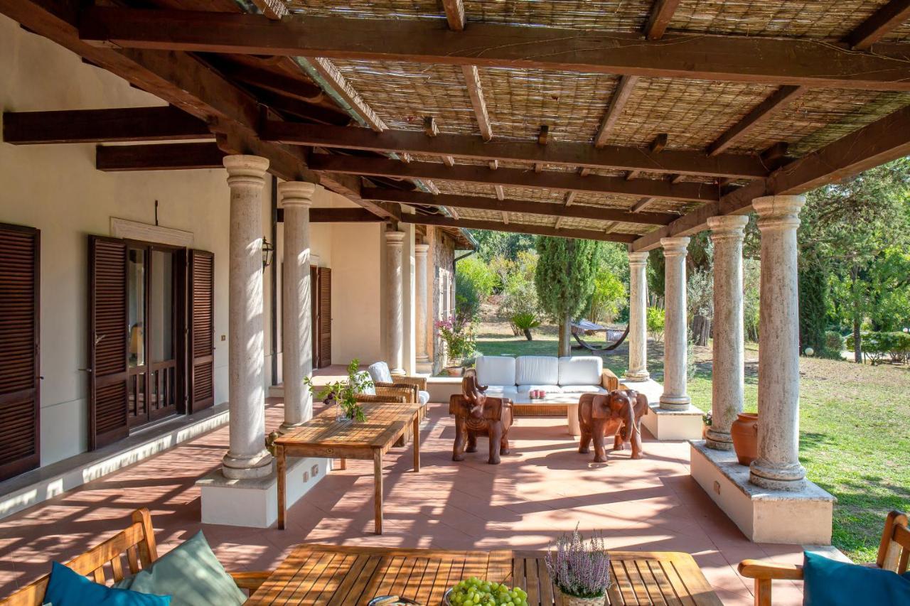 Villa Il Turchetto Manciano Bagian luar foto
